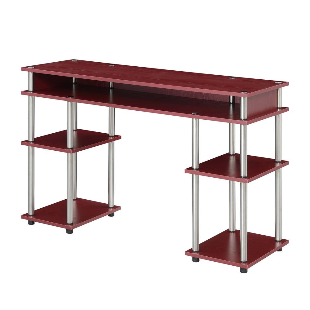 Designs2Go No Tools Student Desk with Shelves, R4-0539