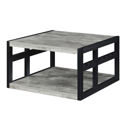 Monterey Square Coffee Table with Shelf