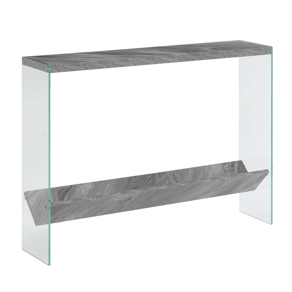 SoHo V Console Table with Shelf