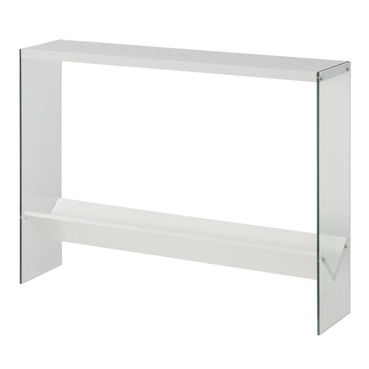 SoHo V Console Table with Shelf, R4-0552