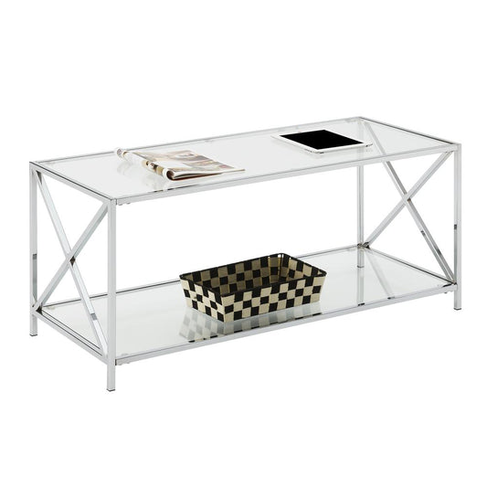 Oxford Chrome Coffee Table