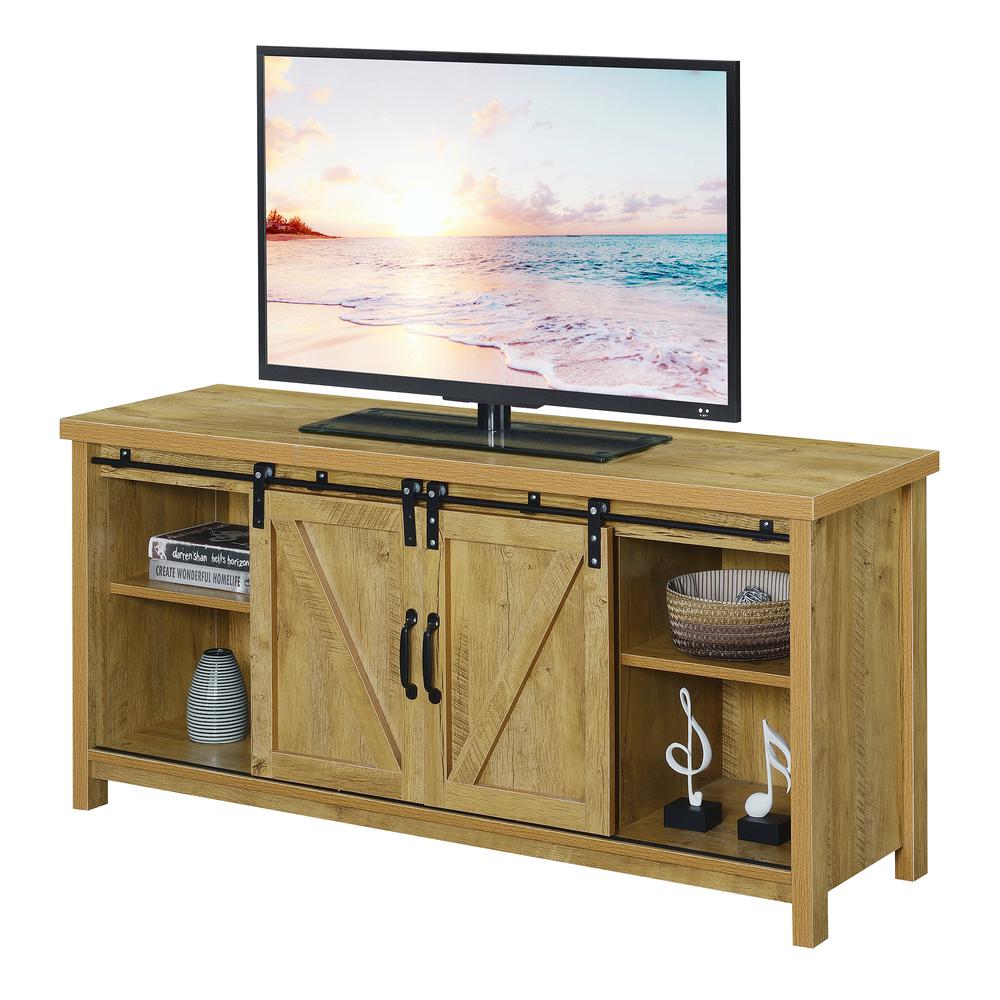 Blake Barn Door TV Stand English Oak