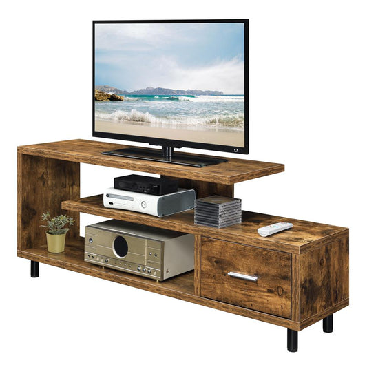 Seal II 1 Drawer 60 inch TV Stand with Shelves