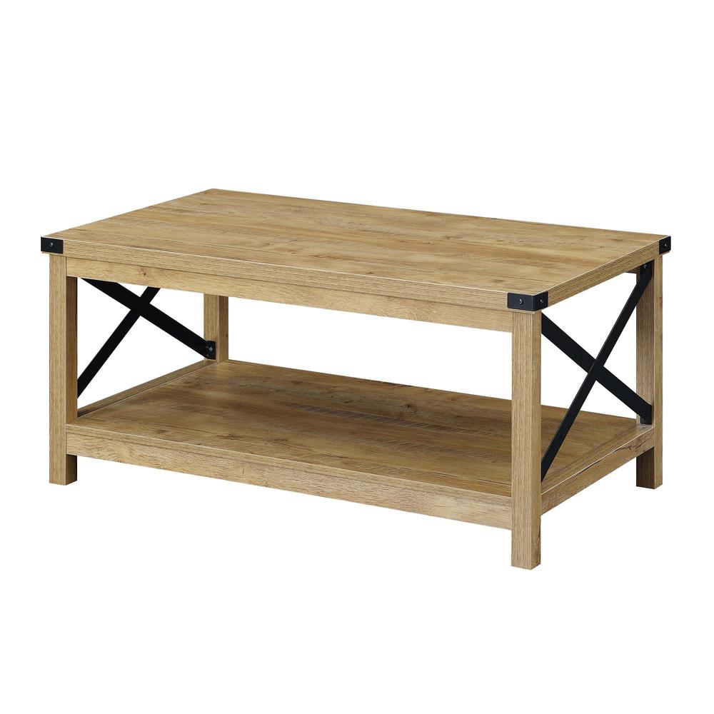 Durango Coffee Table, English Oak/Black