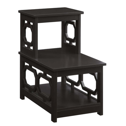 Omega 2 Step Chairside End Table.