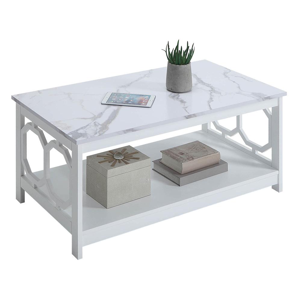 Omega Coffee Table with Shelf