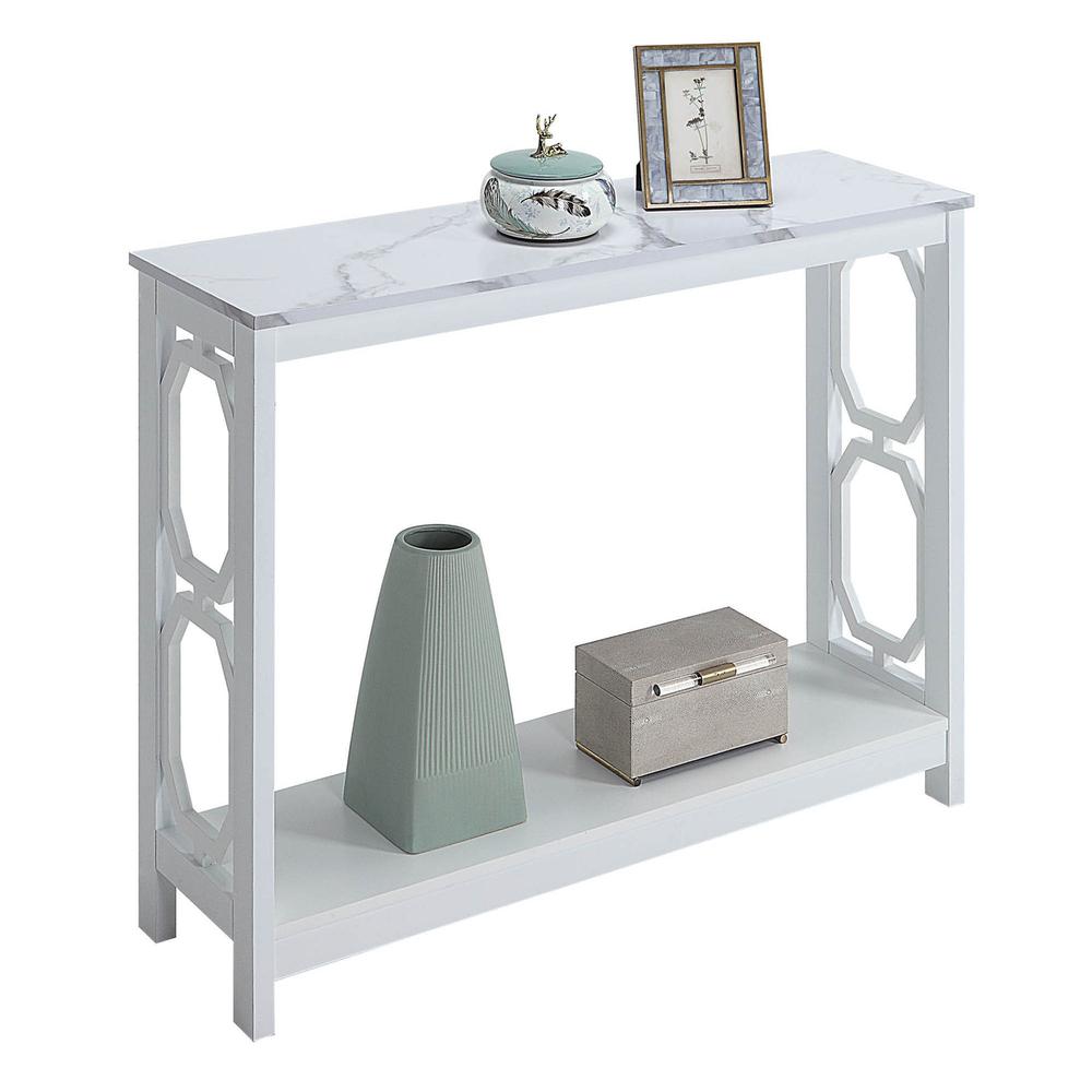 Omega Console Table with Shelf