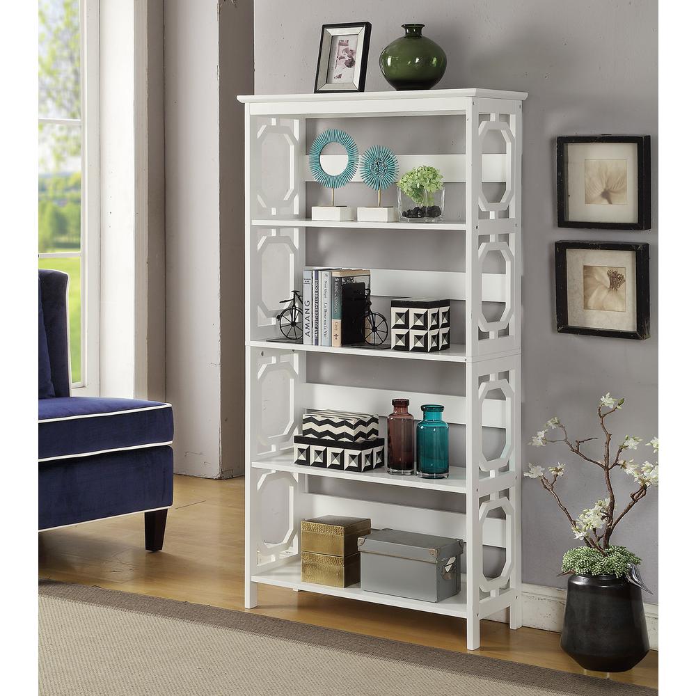 Omega 5 Tier Bookcase