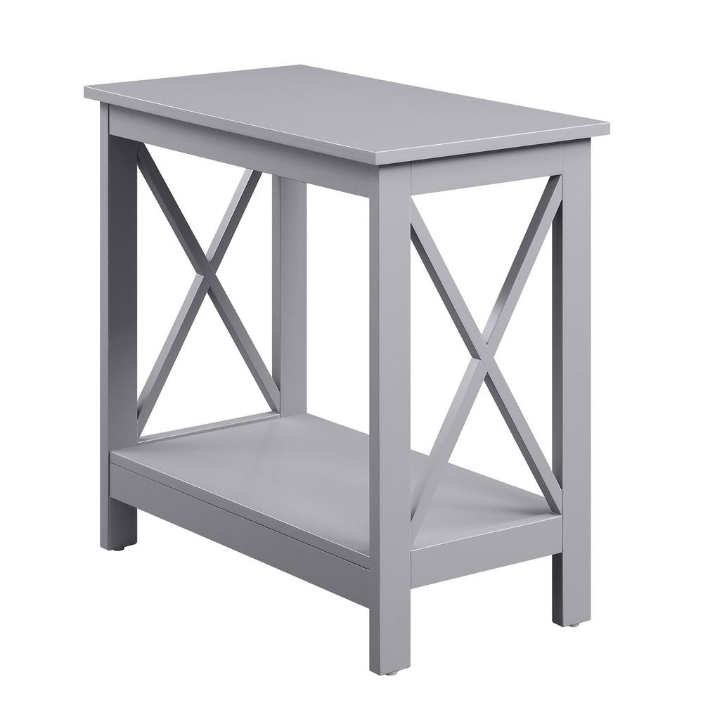 Oxford Chairside End Table with Shelf, S20-402