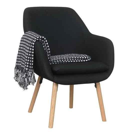 Charlotte Accent Chair, Black