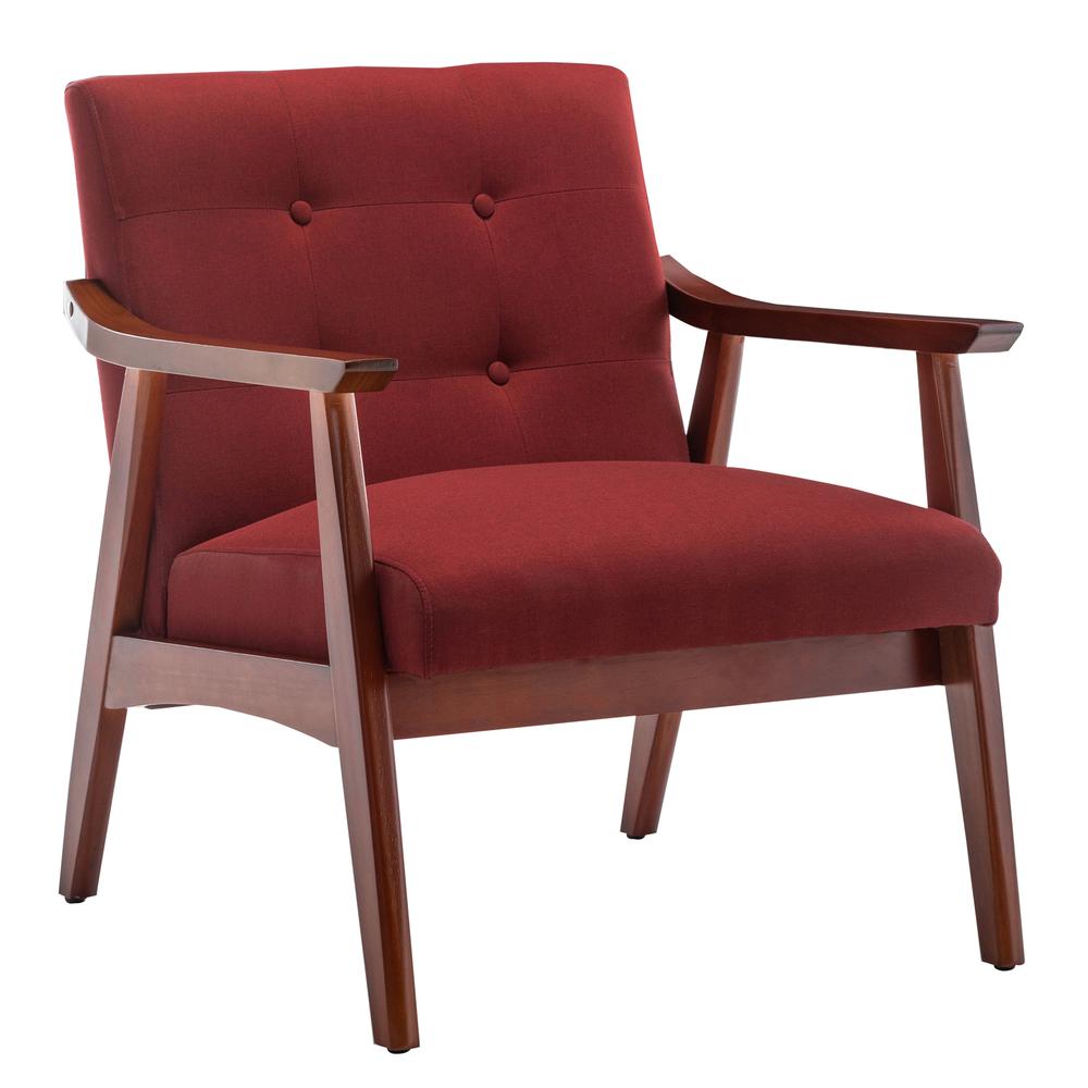 Take a Seat Natalie Accent Chair, Red