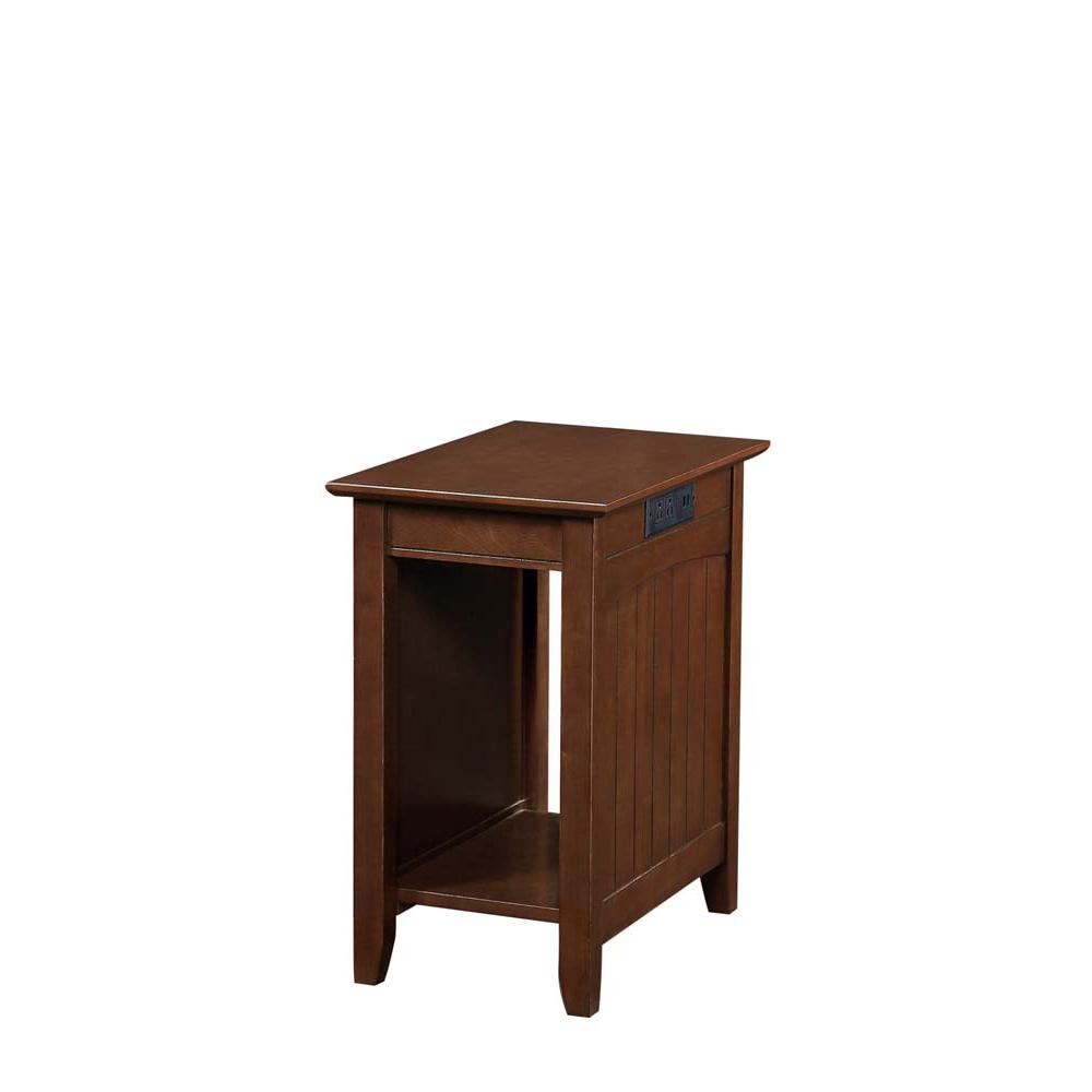 Country Oxford 2 Drawer Console Table with Shelves, Espresso