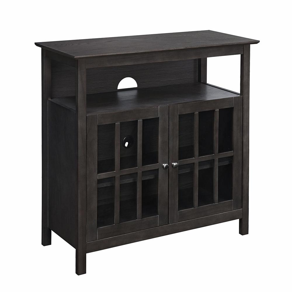 Big Sur Highboy TV Stand Weathered Gray