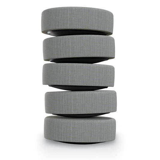 DOT SOFT SEATING 5-PACK (Interim Pewter)