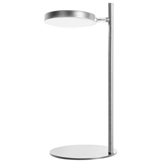 1 Light LED Fia Table Lamp Satin Chrome