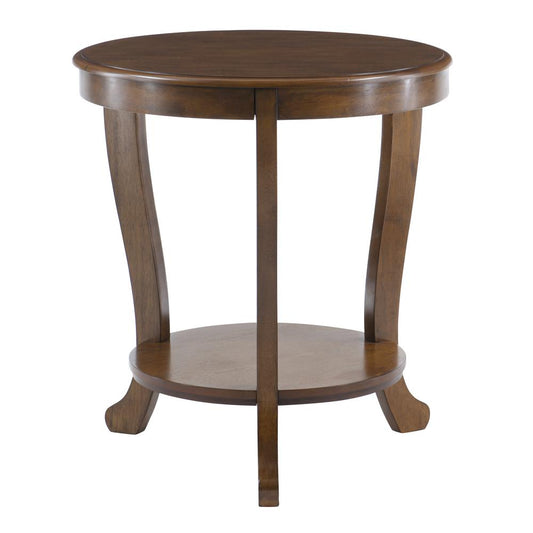 Aubert Accent Side Table, Hazelnut