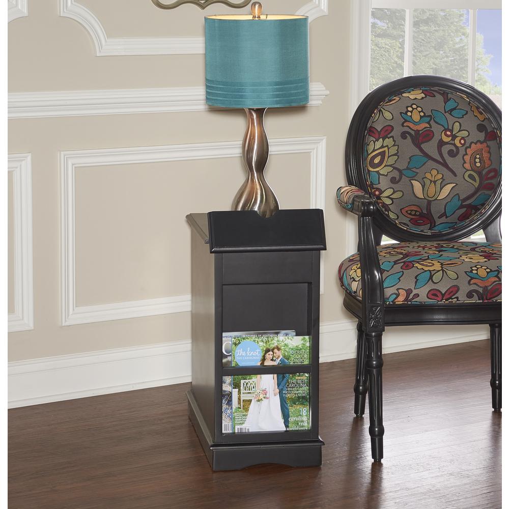 Butler Black Accent Table