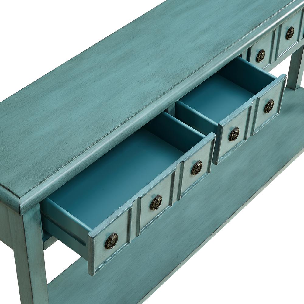 Sadie Teal Long Console