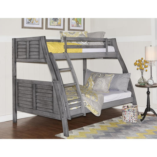 Easton Gray Bunk Bed-ships in 4 cartons