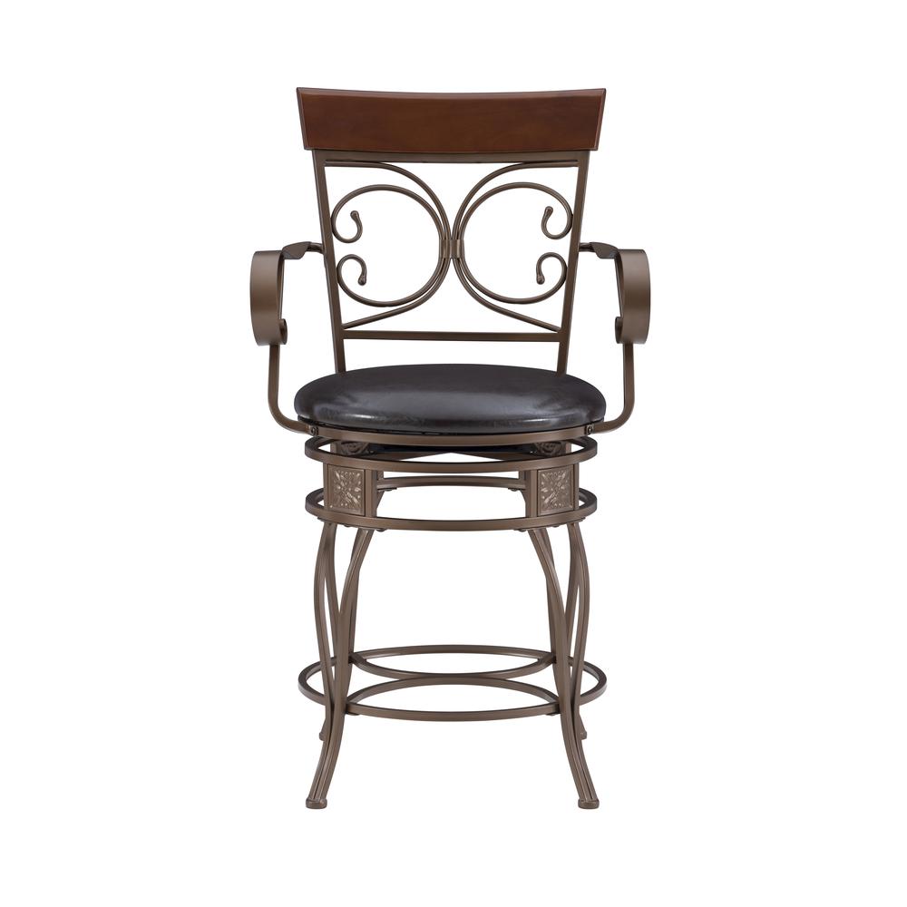 Beeson Big And Tall Counter Stool Arm