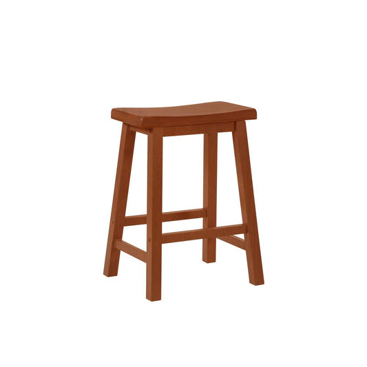 "Honey Brown" Counter Stool, 24" Seat Height - overpacked