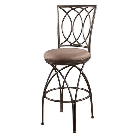 Big and Tall Metal Crossed Legs Bar Stool