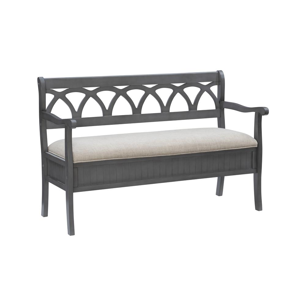 Elliana Storage Bench Grey