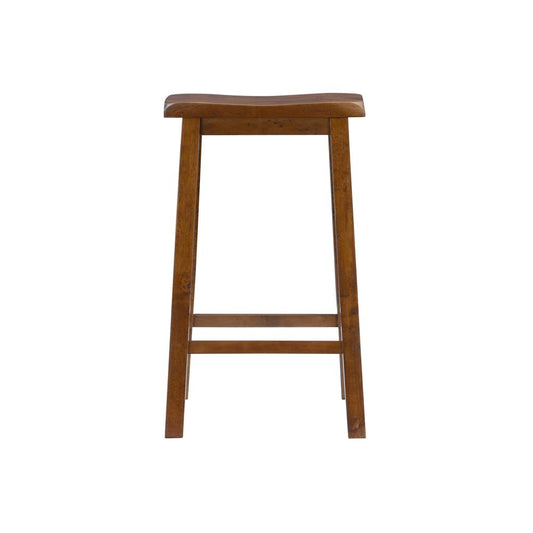 "Honey Brown" Bar Stool, 29" Seat Height - overpacked