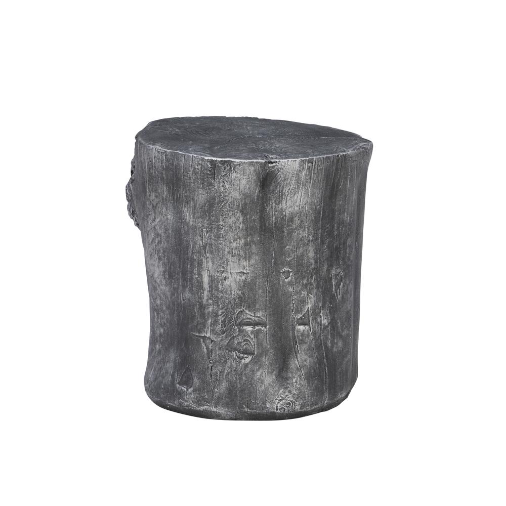 Hunter End table Stool, Silver