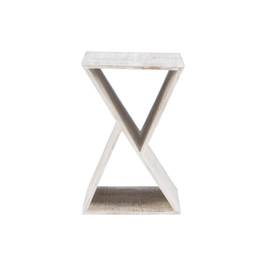 Trevor Triangle Side Table Whitewash