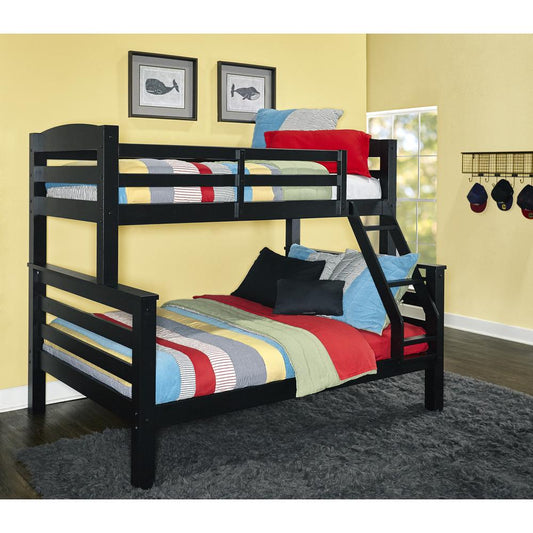 Levi Twin Full Bunk Black