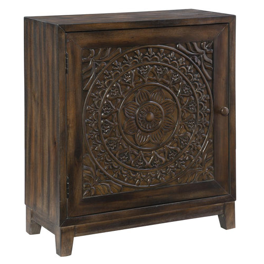 Grace Accent Cabinet Dark Brown