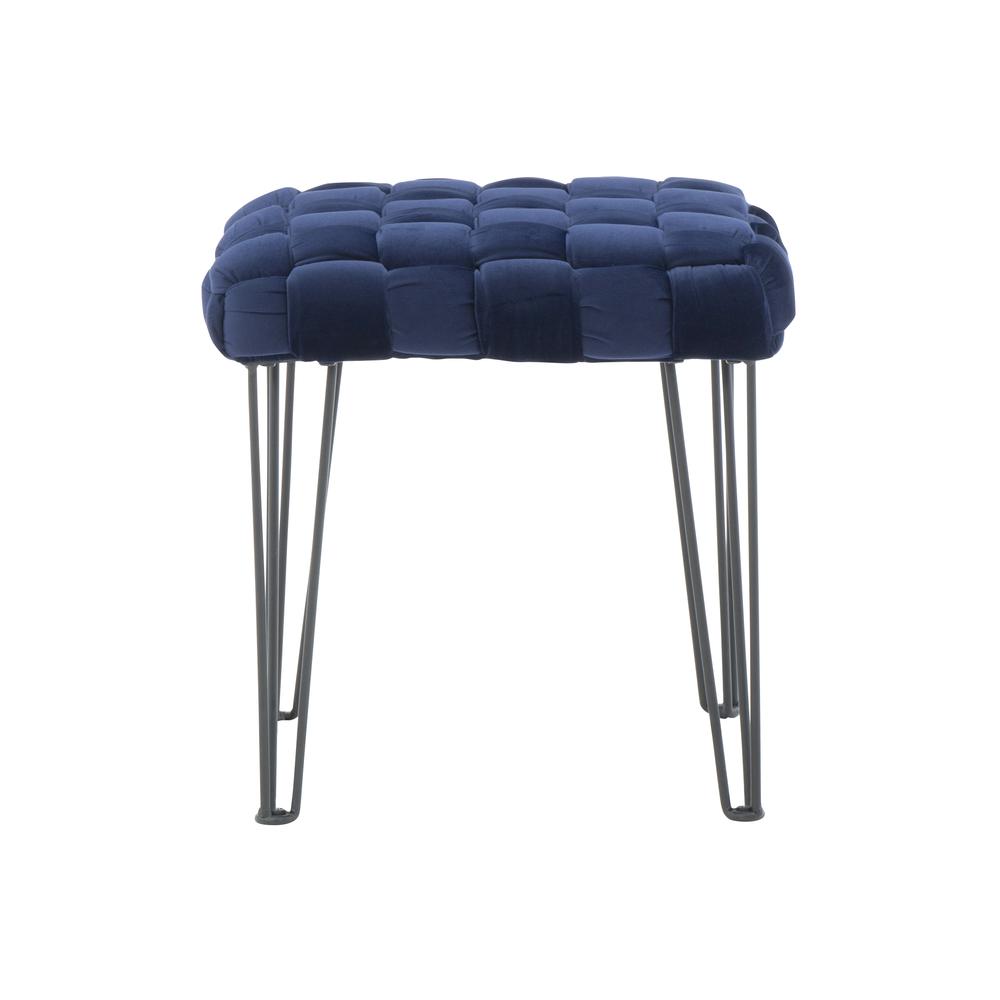 Shadbury Square Stool Navy