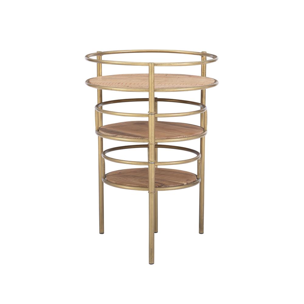 Collis Three Tiered Plant Stand Gold