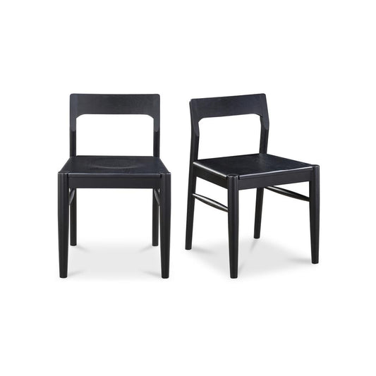 Owing Dining Chair Black-Set Of Two