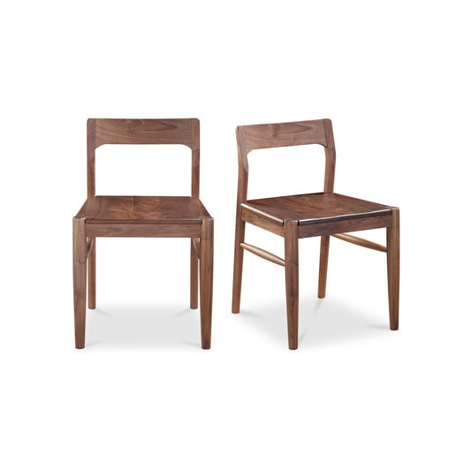 Owing Dining Chair Walnut-Set Of Two