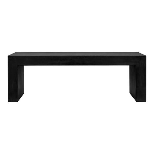 LAZARUS OUTDOOR BENCH BLACK