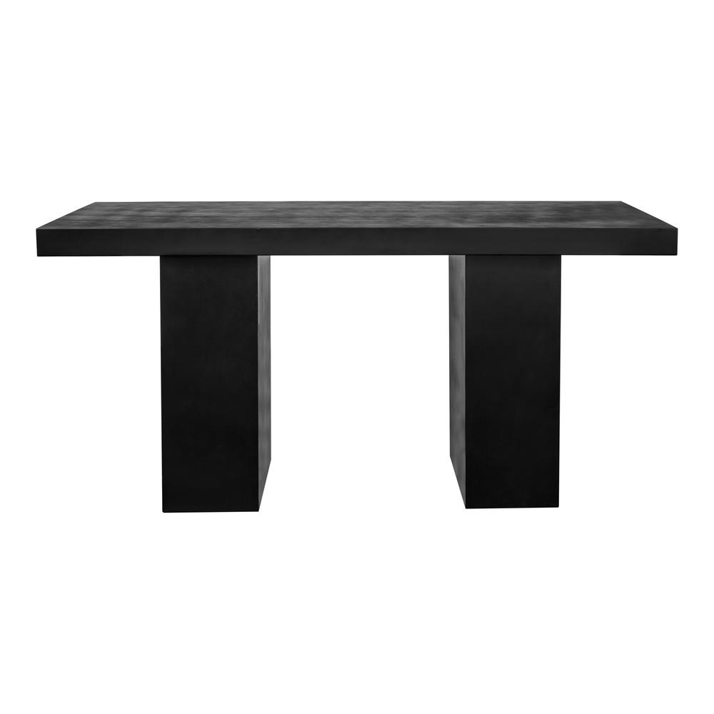 AURELIUS 2 OUTDOOR DINING TABLE BLACK