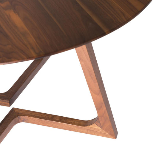 Godenza Dining Table Round Walnut