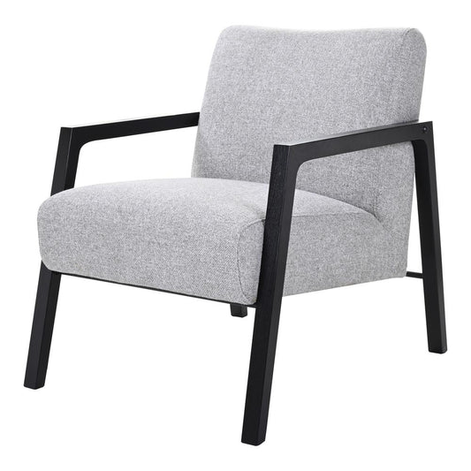 Contemporary Fox Armchair, Grey