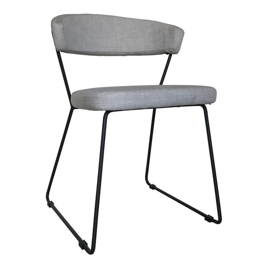 Adria Dining Chair Grey-Set Of Two