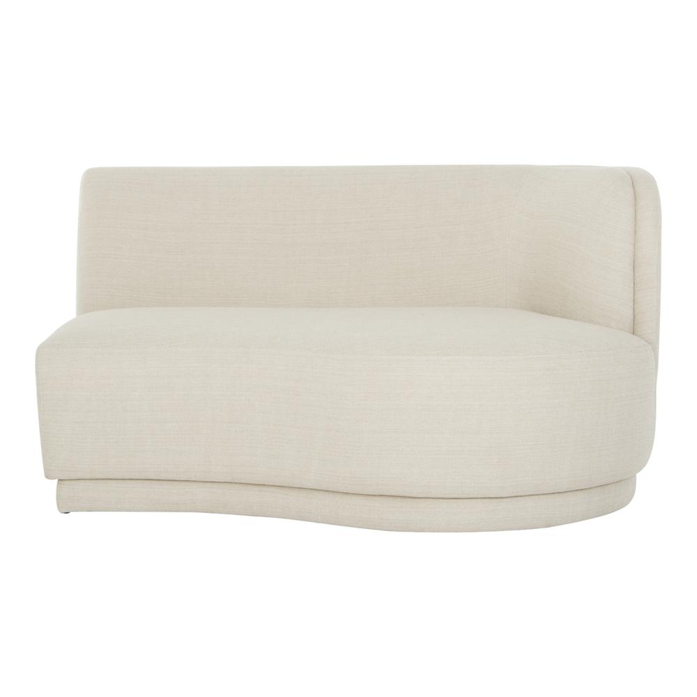 Yoon 2 Seat Sofa Left Cream