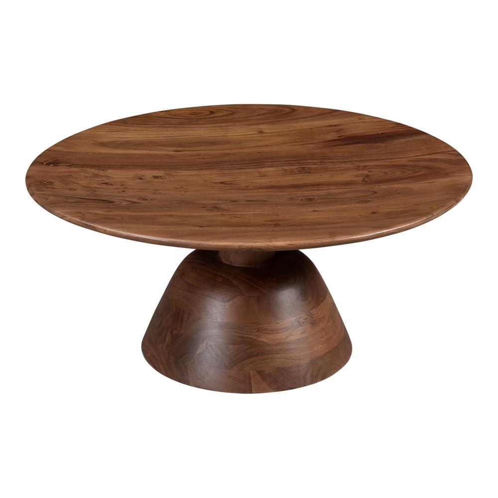 NELS COFFEE TABLE DARK BROWN