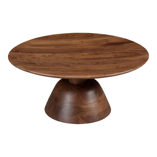 NELS COFFEE TABLE DARK BROWN