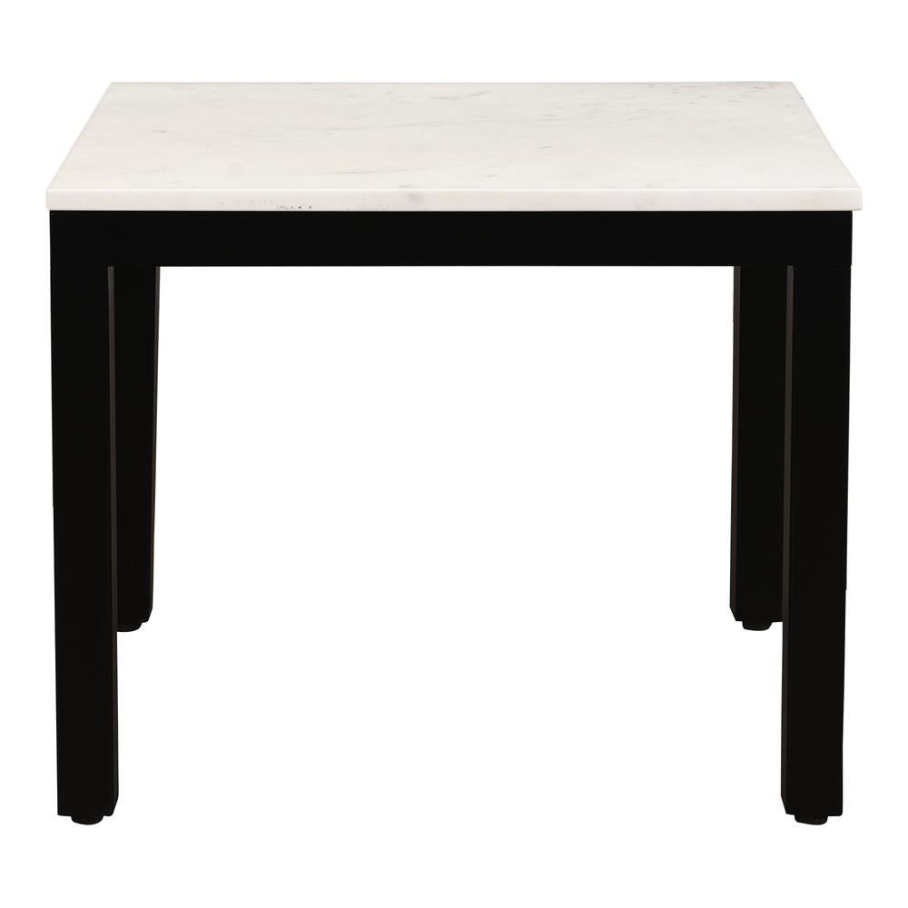 Parson Side Table White Marble