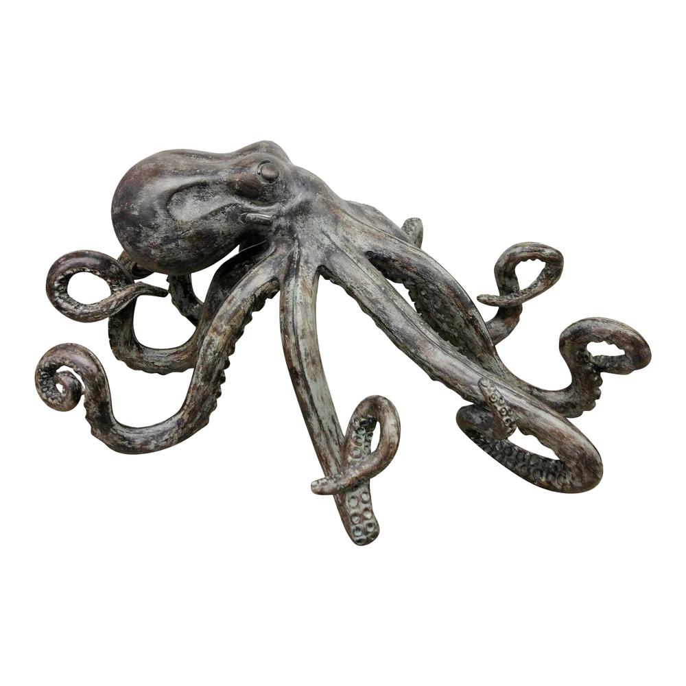 Octopus Statue, Grey