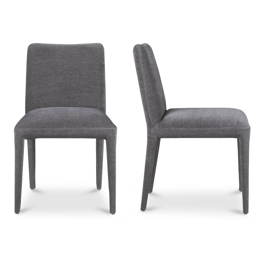 Calla Dining Chair Dark Grey-Set Of Two