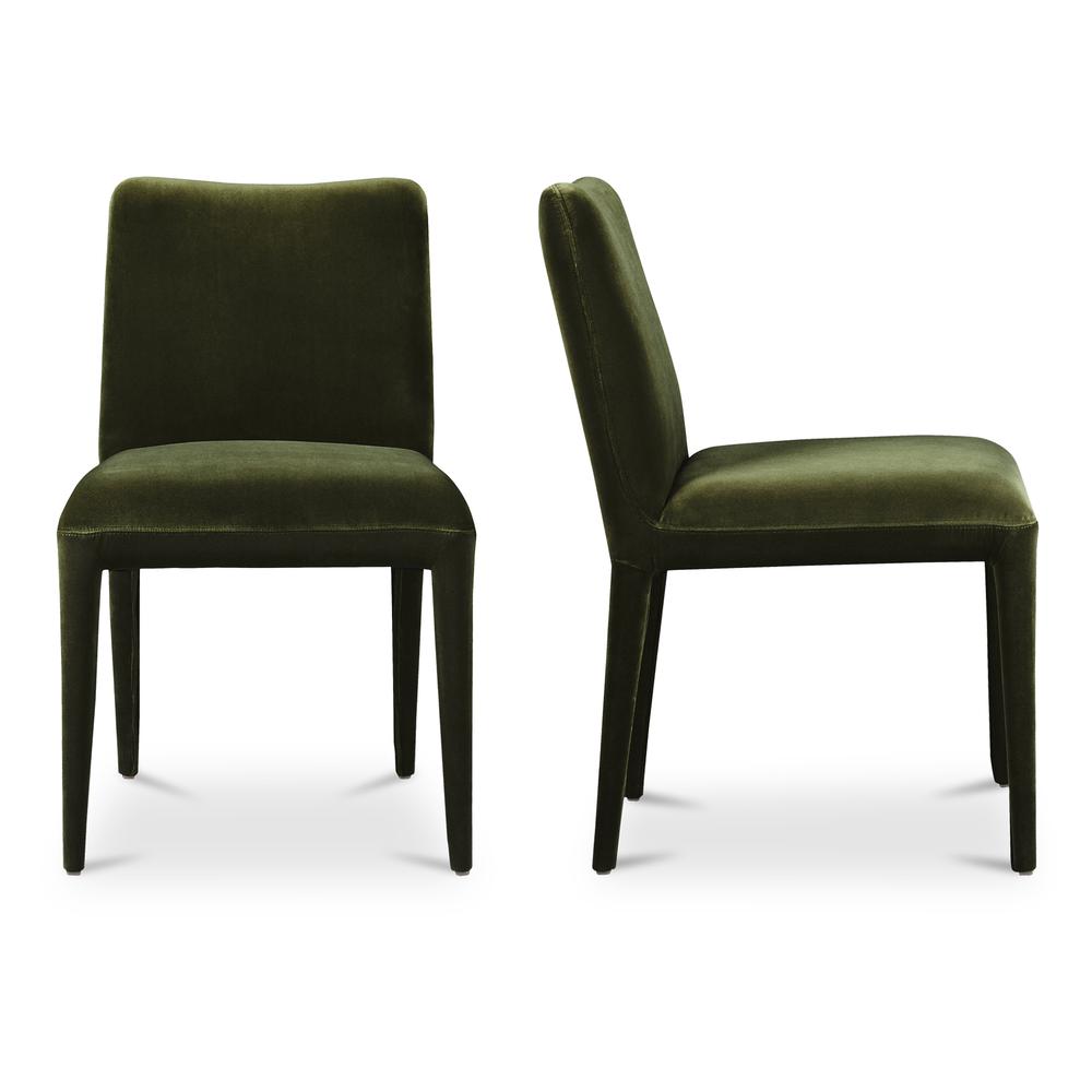 Calla Dining Chair Green Velvet-Set Of Two