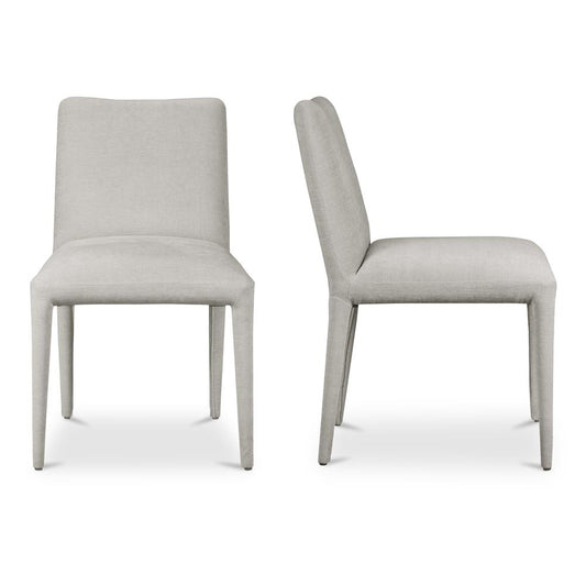 Calla Dining Chair Light Grey-Set Of Two