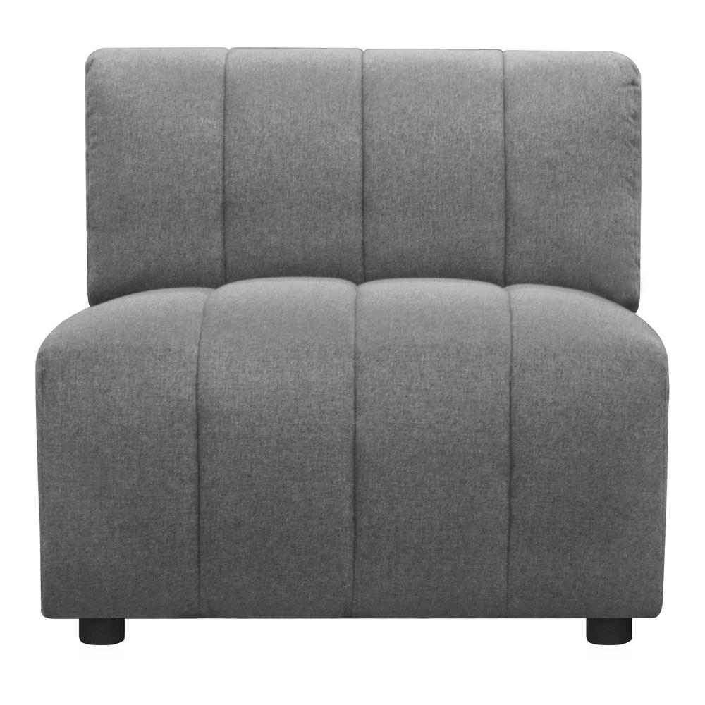 LYRIC SLIPPER CHAIR GREY